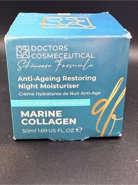 Marine Collagen Night Moisturiser – Blue